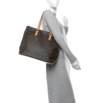 LOUIS VUITTON Monogram Cabas Mezzo