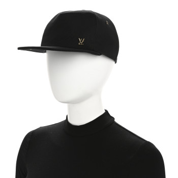 LOUIS VUITTON Cotton LV Twig Cap Black