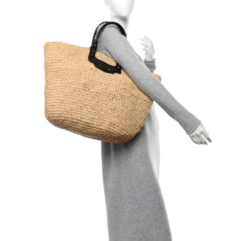 CELINE Soft Grained Calfskin Small Belt Cabas Phantom Taupe
