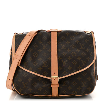 LOUIS VUITTON Monogram Saumur 35