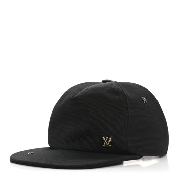 LOUIS VUITTON Cotton LV Twig Cap Black