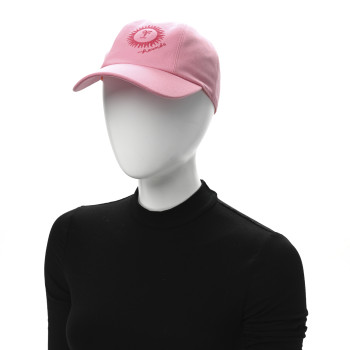 HERMES Cotton Davis Sunshine Hat 59 Rose