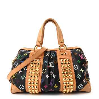 LOUIS VUITTON Monogram Multicolor Courtney MM Black