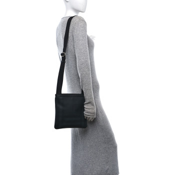 BURBERRY London Check Jax Crossbody Bag Dark Charcoal
