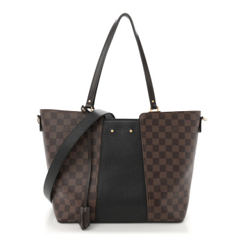 LOUIS VUITTON Damier Ebene Jersey Black