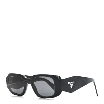 PRADA Acetate Symbole Sunglasses SPR 17W Black