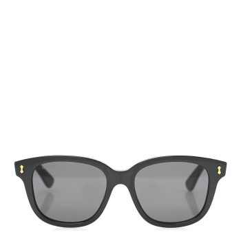 GUCCI Acetate Square Frame Sunglasses GG164S Black