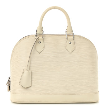 LOUIS VUITTON Epi Alma MM Ivory LOUIS VUITTON Epi Alma MM Ivory