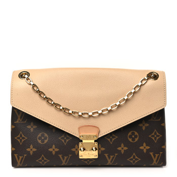 LOUIS VUITTON Monogram Pallas Chain  Dune
