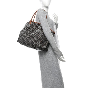 GOYARD Goyardine Saint Louis GM Black Gold