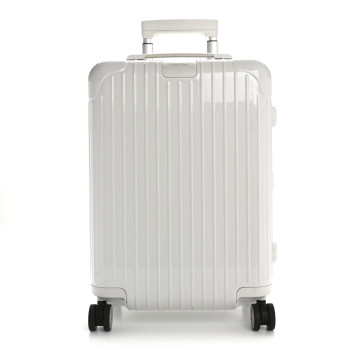 RIMOWA Gloss Polycarbonate Essential Cabin White