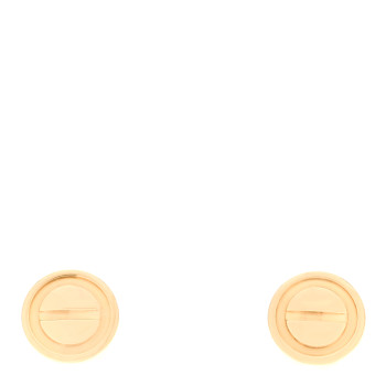 CARTIER 18K Yellow Gold LOVE Earrings