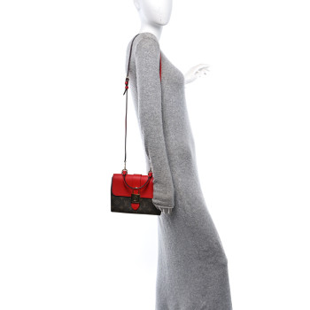 LOUIS VUITTON Monogram Locky BB Coquelicot