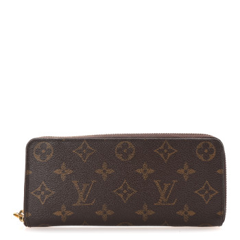 LOUIS VUITTON Monogram Clemence Wallet Mimosa