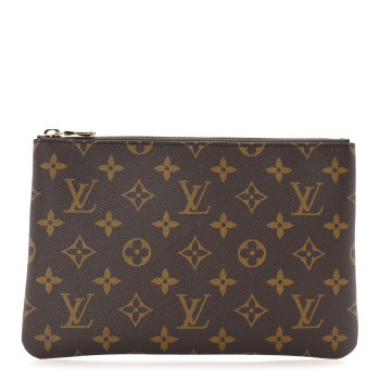 LOUIS VUITTON Monogram Key Pouch M