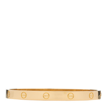 CARTIER 18K Yellow Gold LOVE Bracelet 19