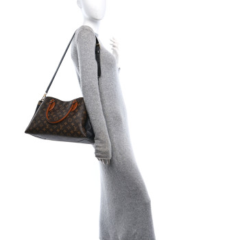 LOUIS VUITTON Monogram Vendome MM Black