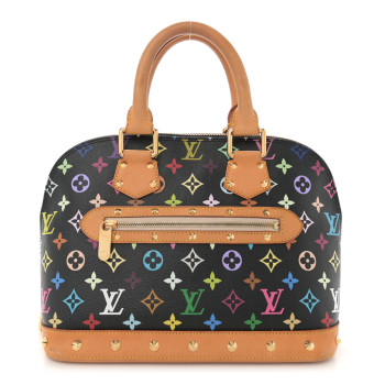 LOUIS VUITTON Monogram Multicolor Alma Black