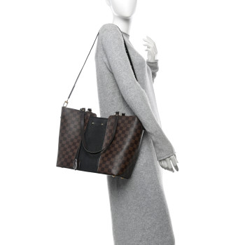 LOUIS VUITTON Damier Ebene Jersey Black