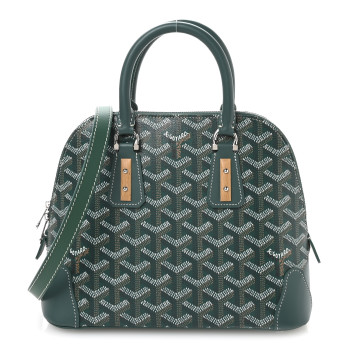 GOYARD Goyardine Mini Vendome Green