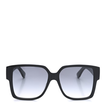 SAINT LAURENT Acetate Square SLM9 002 Sunglasses Black