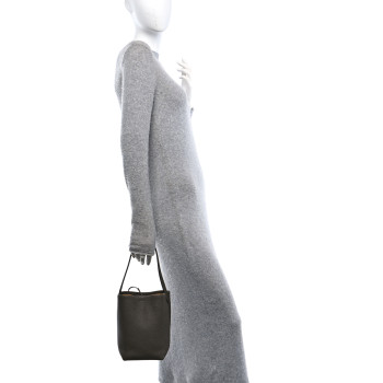 THE ROW Grained Calfskin Small N/S Park Tote Elephant