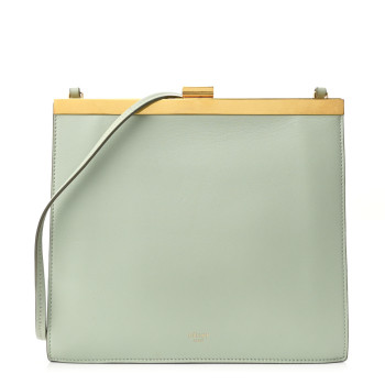 CELINE Smooth Calfskin Mini Clasp Bag Jade
