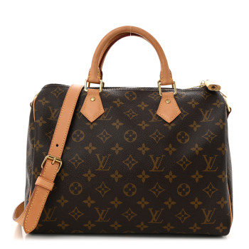 LOUIS VUITTON Monogram Speedy Bandouliere 30
