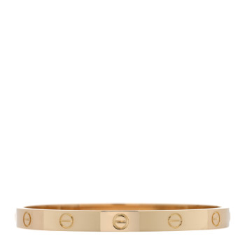 CARTIER 18K Yellow Gold LOVE Bracelet 18