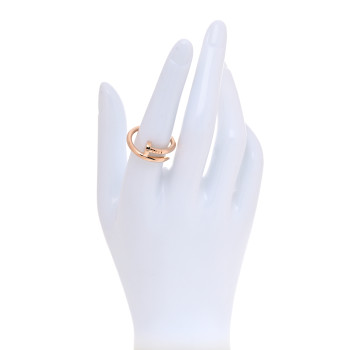 CARTIER 18K Pink Gold Juste Un Clou Ring 56 7.5