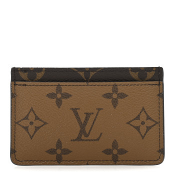 LOUIS VUITTON Reverse Monogram Card Holder