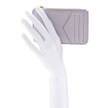 LOUIS VUITTON Empreinte Monogram Zipped Romy Card Holder Misty