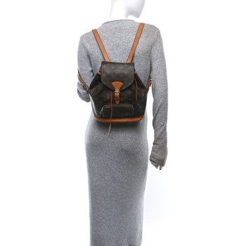 LOUIS VUITTON Monogram Montsouris MM Backpack