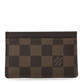 LOUIS VUITTON Damier Ebene Card Holder