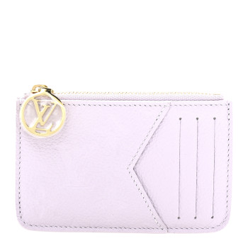 LOUIS VUITTON Empreinte Monogram Zipped Romy Card Holder Misty
