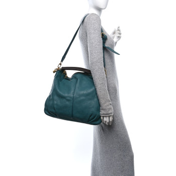 LOUIS VUITTON Mahina Selene MM Lagon