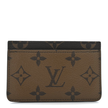 LOUIS VUITTON Reverse Monogram Card Holder