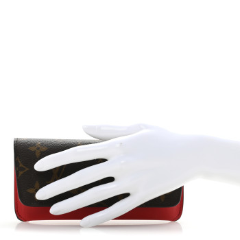 LOUIS VUITTON Monogram Woody Sunglass Case Rouge