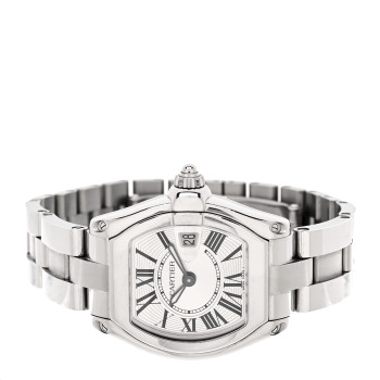 CARTIER Stainless Steel 31mm Roadster Quartz Watch