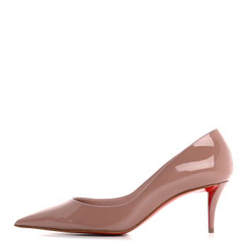 CHRISTIAN LOUBOUTIN Patent Miss Z 60 Pumps 39 Vintage Rose