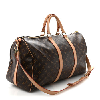 LOUIS VUITTON Monogram Keepall Bandouliere 50
