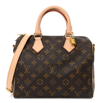LOUIS VUITTON Monogram Speedy Bandouliere 25