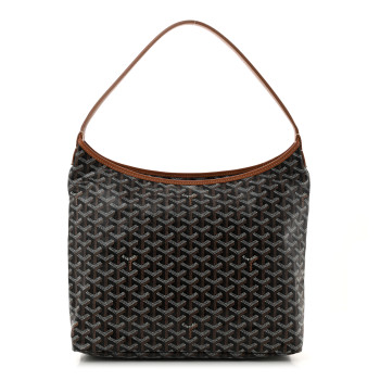 GOYARD Goyardine Boheme Hobo Black Gold