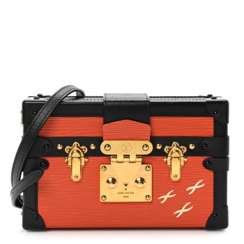 LOUIS VUITTON Epi Petite Malle Piment