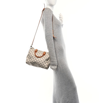 LOUIS VUITTON Damier Azur Speedy Bandouliere 25