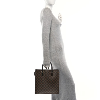 LOUIS VUITTON Damier Ebene Venice Sac Plat