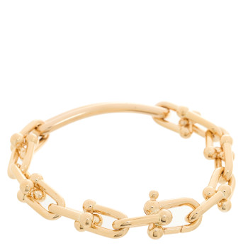 TIFFANY 18K Rose Gold Extra Large HardWear Link Bracelet