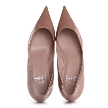 CHRISTIAN LOUBOUTIN Patent Miss Z 60 Pumps 39 Vintage Rose