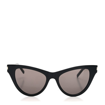 SAINT LAURENT Acetate Cat 3 Cat Eye Sunglasses SL425 Black