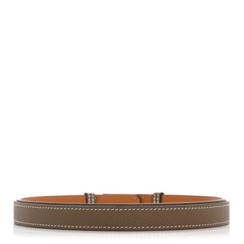 HERMES Epsom Kelly Belt Etoupe